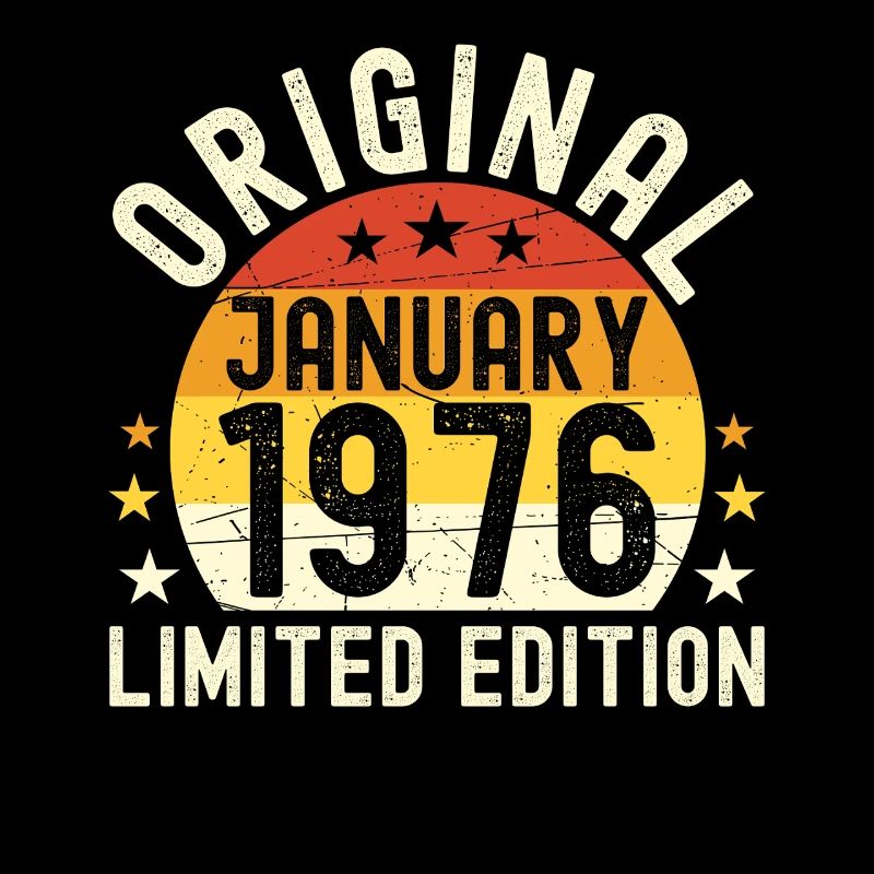 Anniversaire Janvier 1976 Limited Edition Original