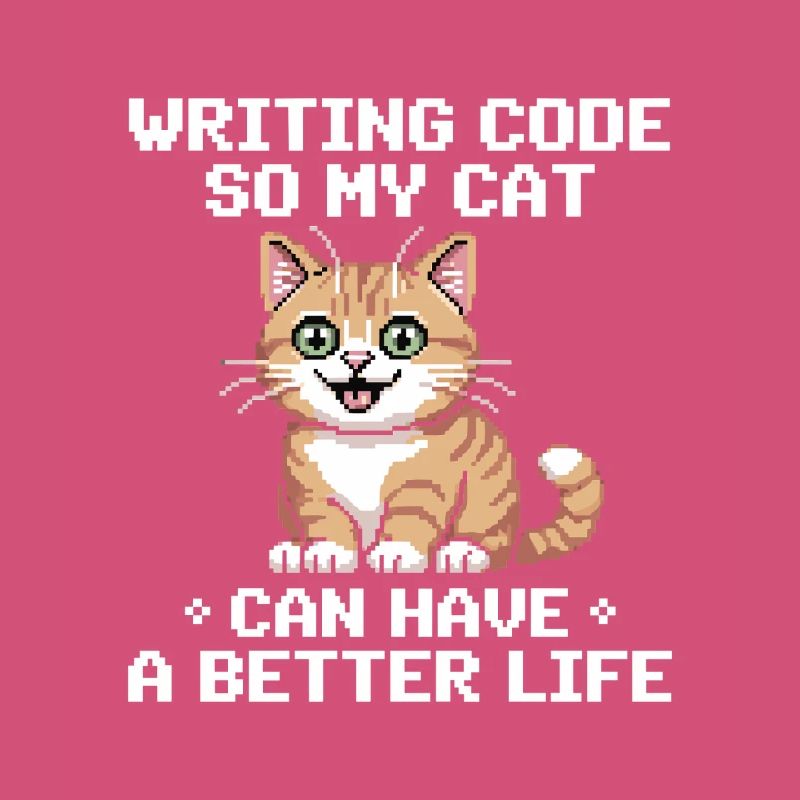 Programmation de Chat Codage Drôle et Chat Allemand