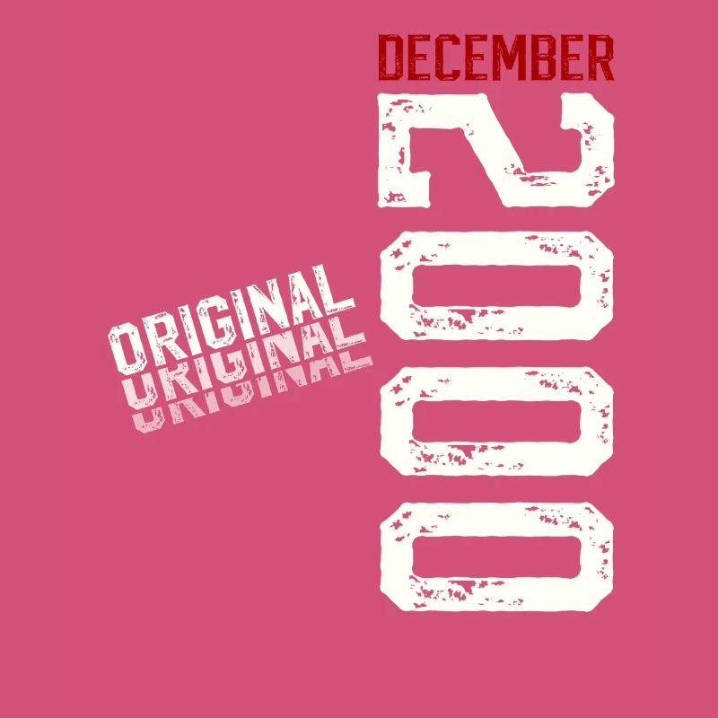 25th Birthday Original December Year 2000