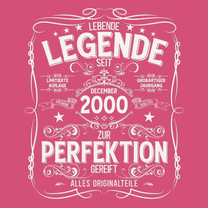 25e anniversaire Millésime décembre 2000