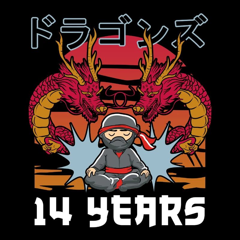 14 Years Dragon Ninja Zen