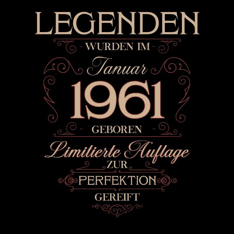 Légende du 65e anniversaire janvier 1961