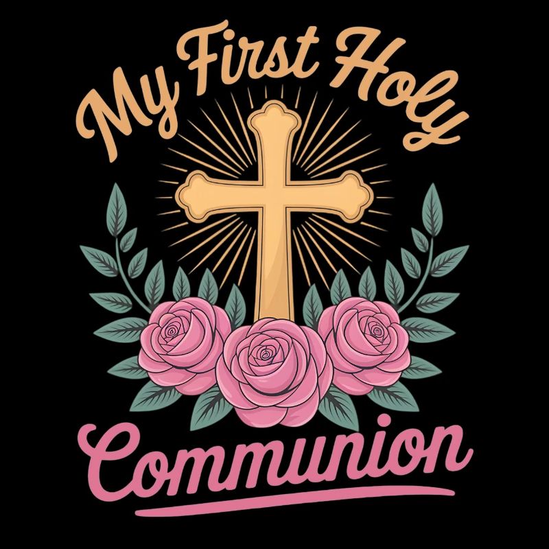 Croix de la Première Communion des Roses