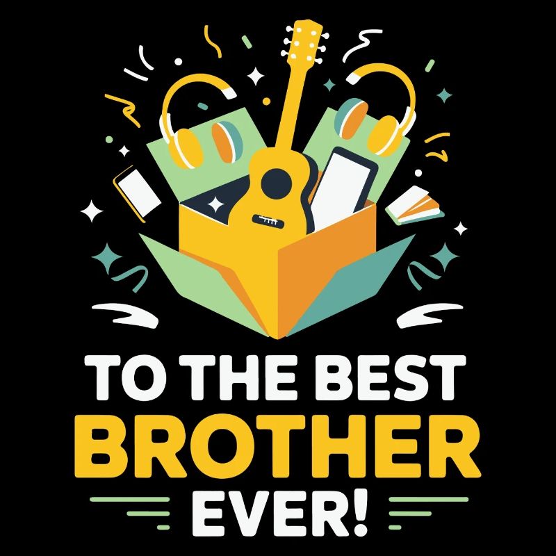 Bester Bruder aller Zeiten Geschenkbox-Musik