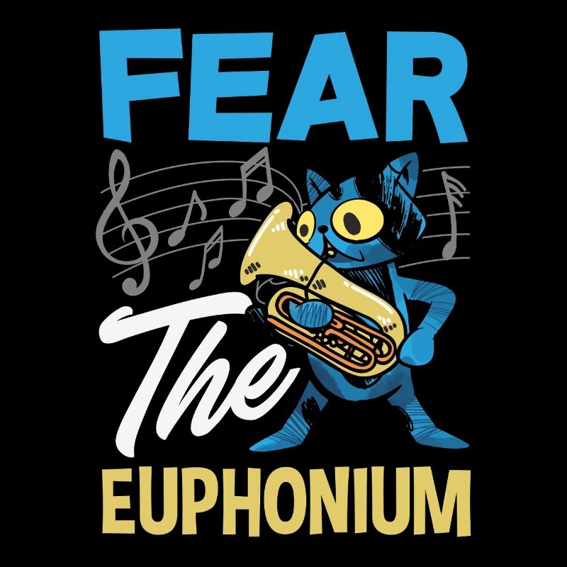 Vintage Euphonium Spieler