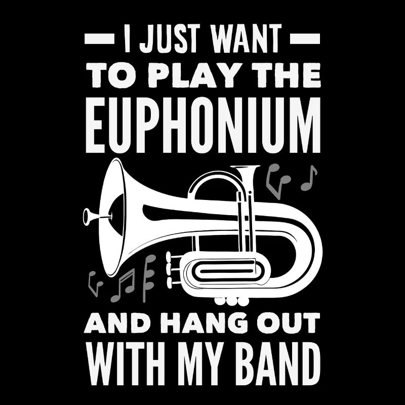 Vintage Euphonium Spieler