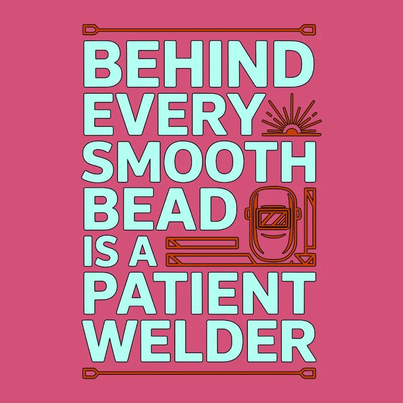 Welder Behind Every Smooth Bead Steel Welding