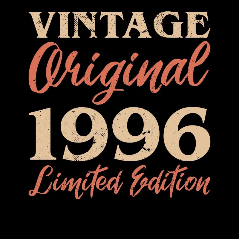 Vintage Original 1996 Limited Edition Jubiläum