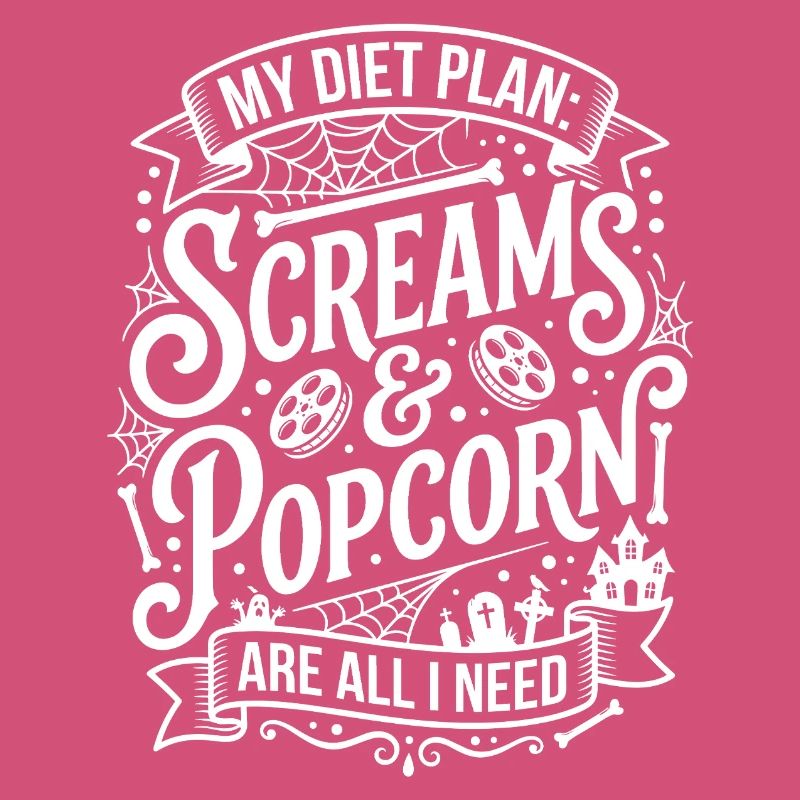 Cris & Popcorn Halloween Design
