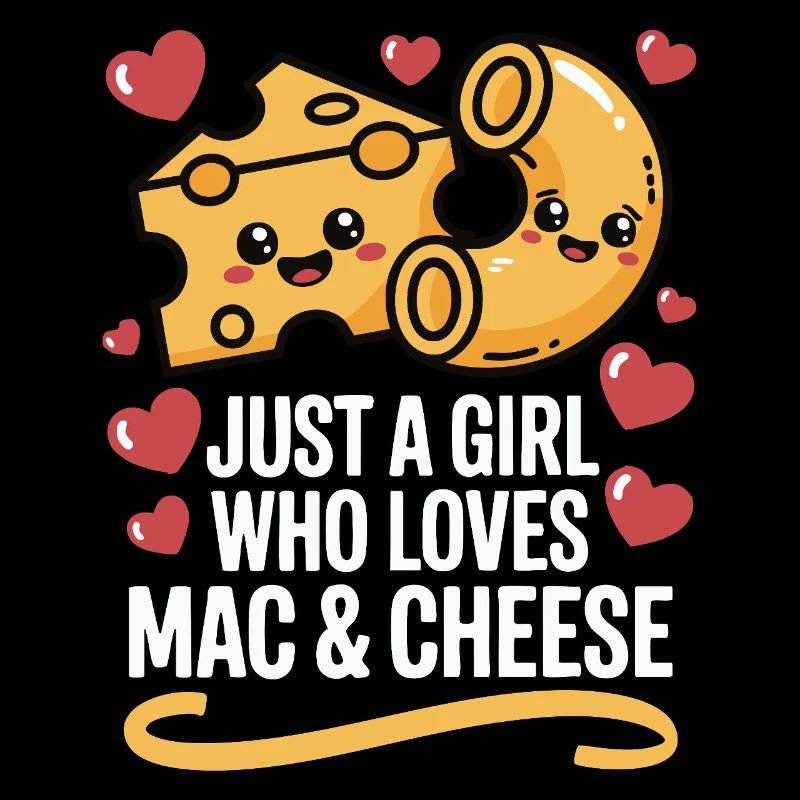 Mac & Cheese Liebhaberin - Kawaii Design