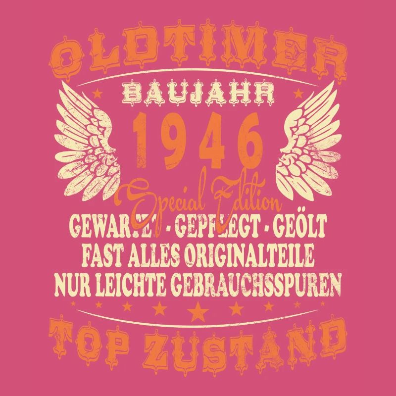 OLDTIMER 1946 LUSTIG 80 JAHRE GEBURTSTAG GESCHENK