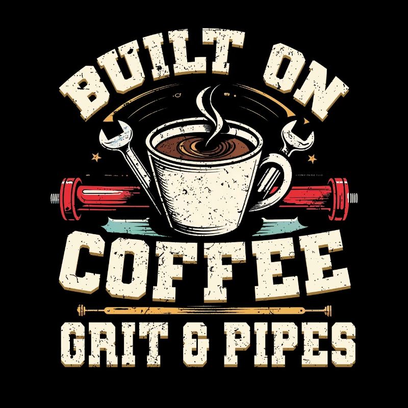Constructeur de pipelines Pipelayer Grains de café et tuyaux