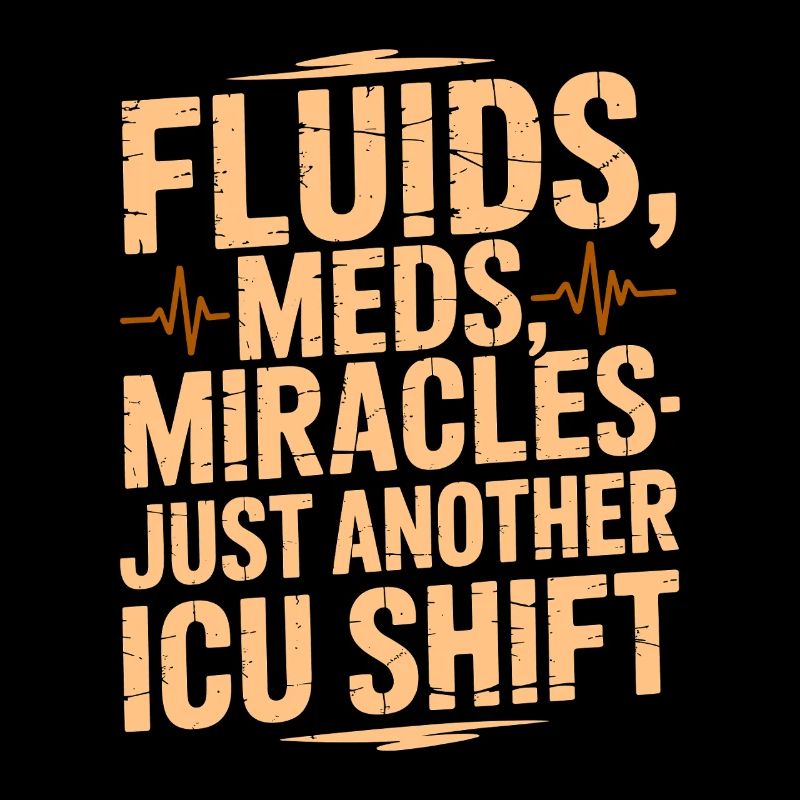 ICU Nurse Fluids Meds Miracles Medical Frontline