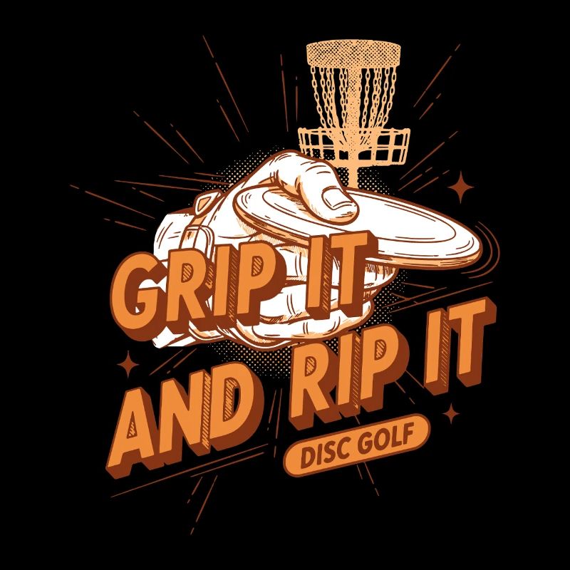 Saisis-le et déchire Disc Golf Drôle Disc Golf