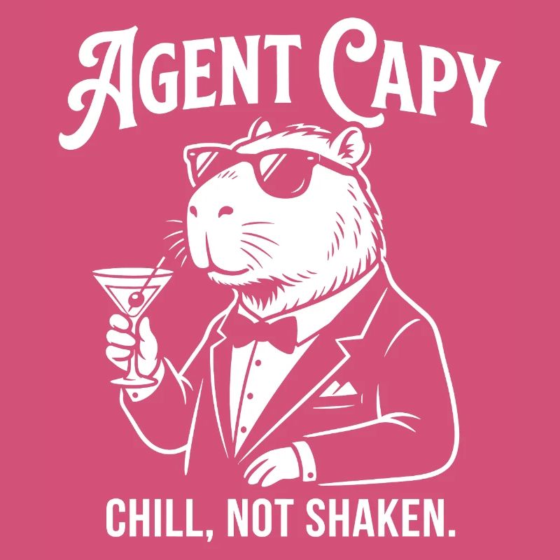 Agent Capybara - Un cobaye espion cool