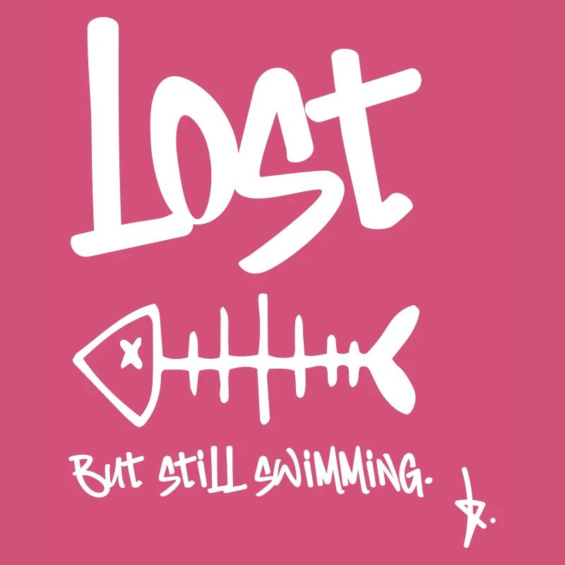 LOST – But still swimming | Herringbone Design