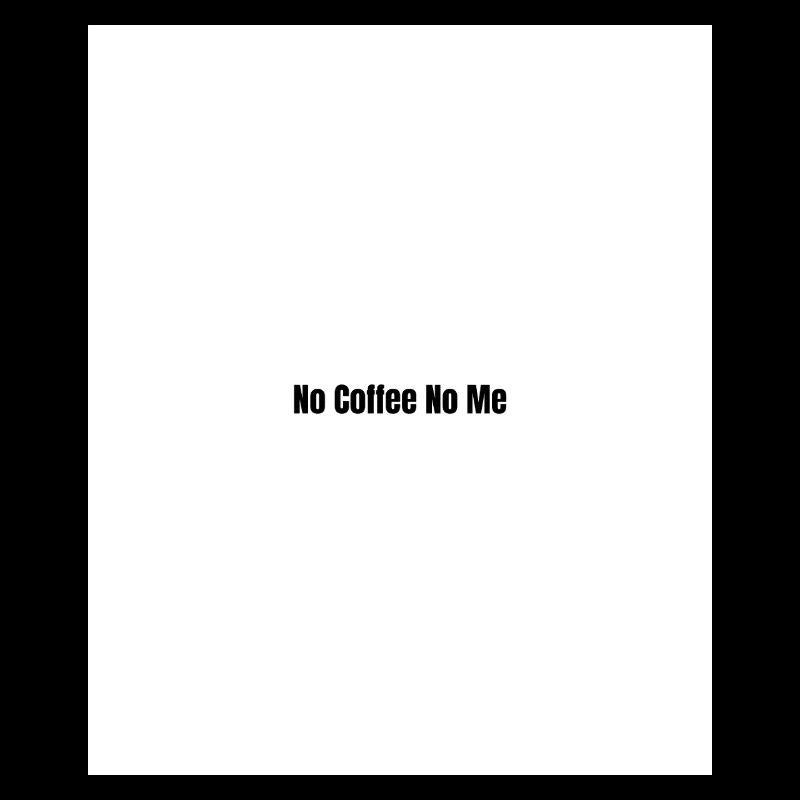 Pas de café, non, je