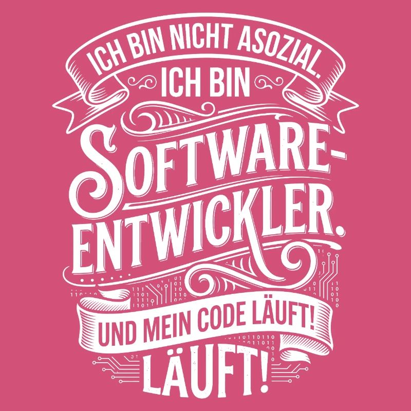 I'm a software developer – and my code is running