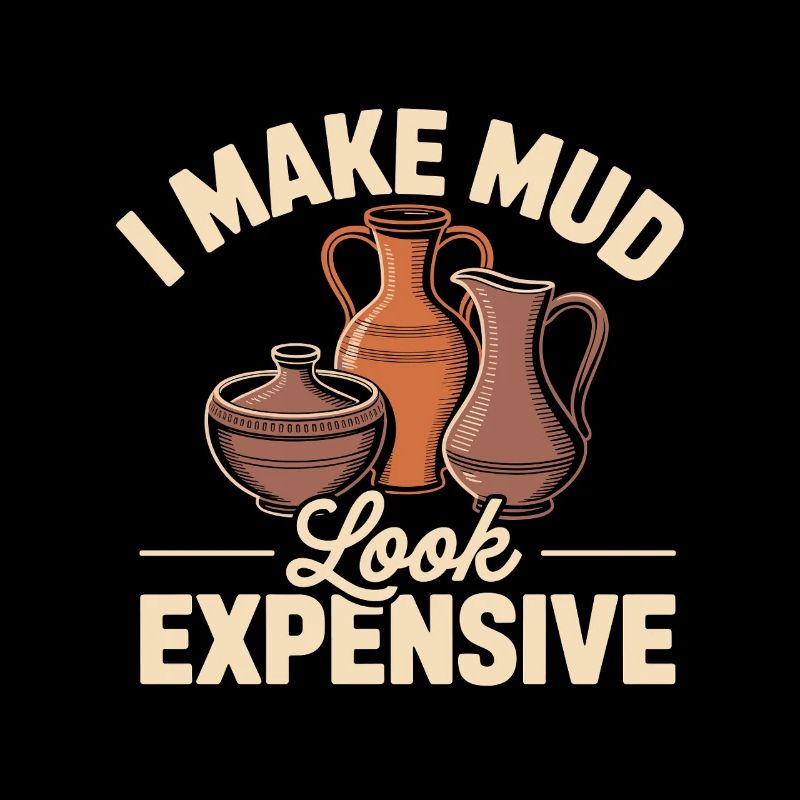 Pottery Addict Clay Art Creative Motif