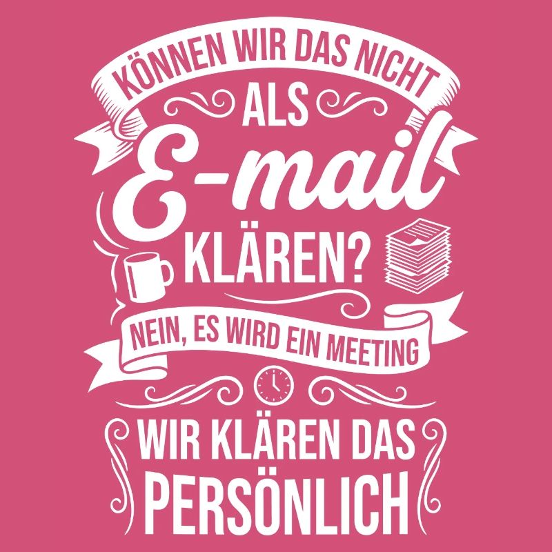 Ne pouvons-nous pas clarifier cela par e-mail ?