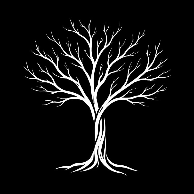 Baum – Minimalistisches Natur Design