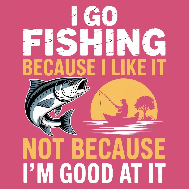 Je vais pêcher parce que j’aime ça