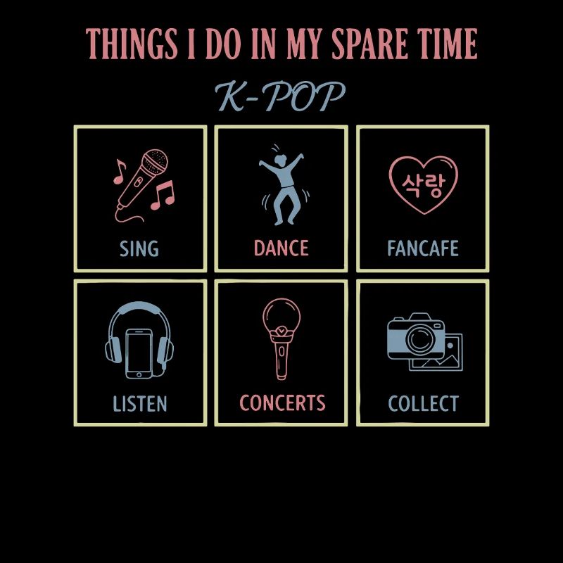 Things I Do In My Spare Time K-Pop Sing Dance