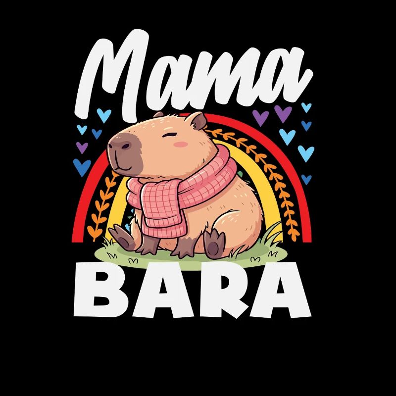 Bohème, Rainbow Mama Bara Capybaras, mignons
