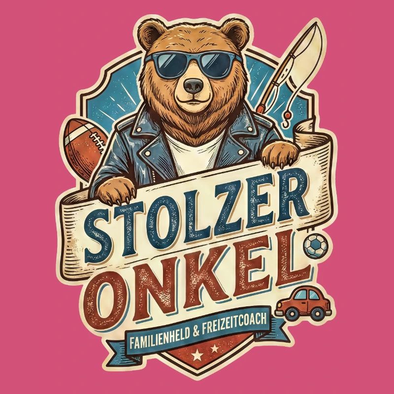 Stolzer Onkel Bär – Freizeitheld