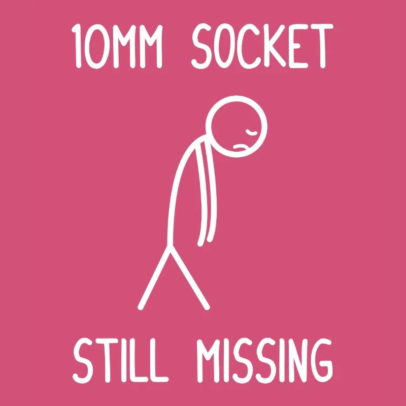 10mm Socket still missing car guy mechanic