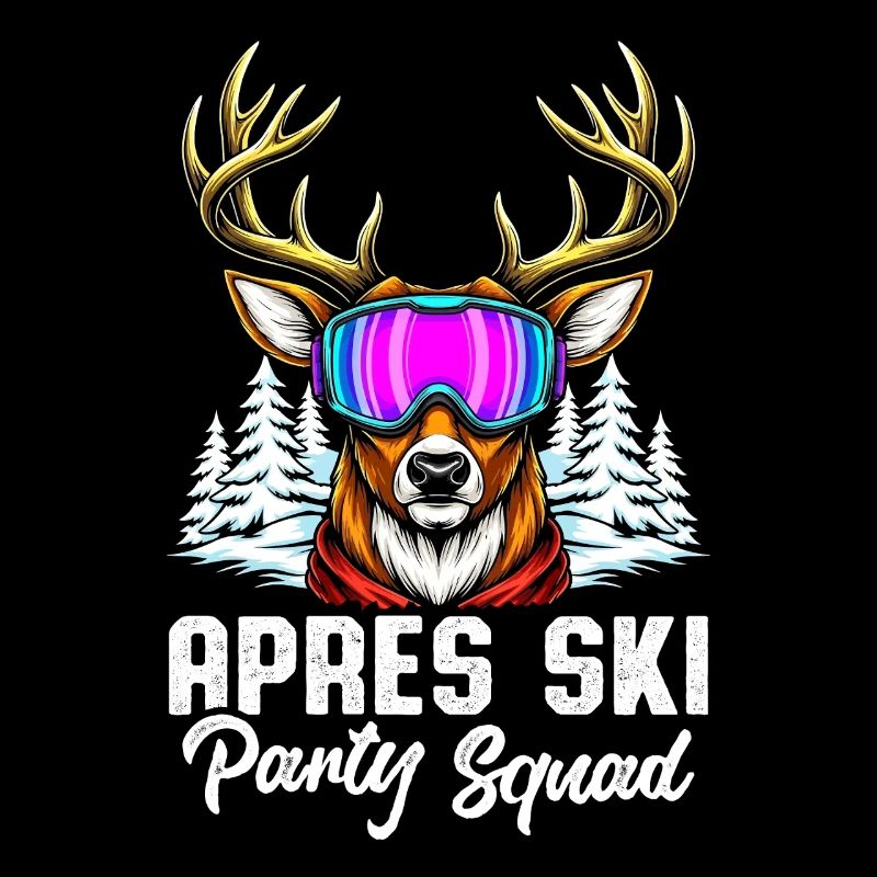 Équipe de fête après-ski