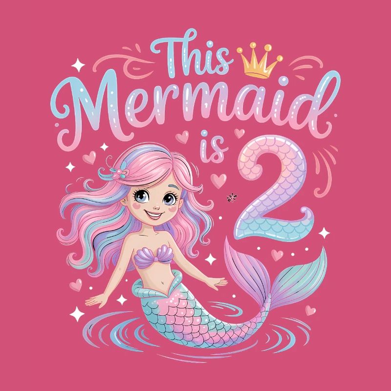 Sirène 2e anniversaire 2 ans