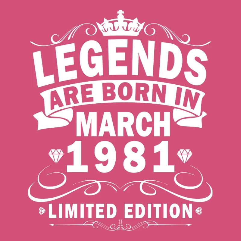 March 1981 Born March 1981