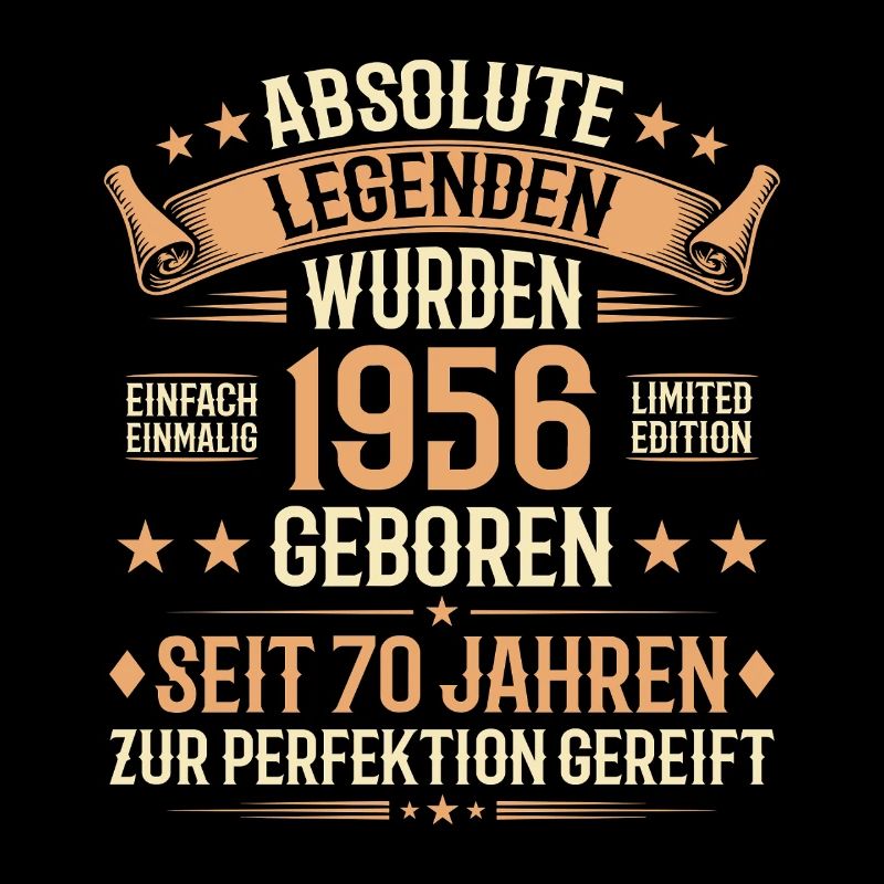 70th Birthday 1956 Legend Vintage Gift