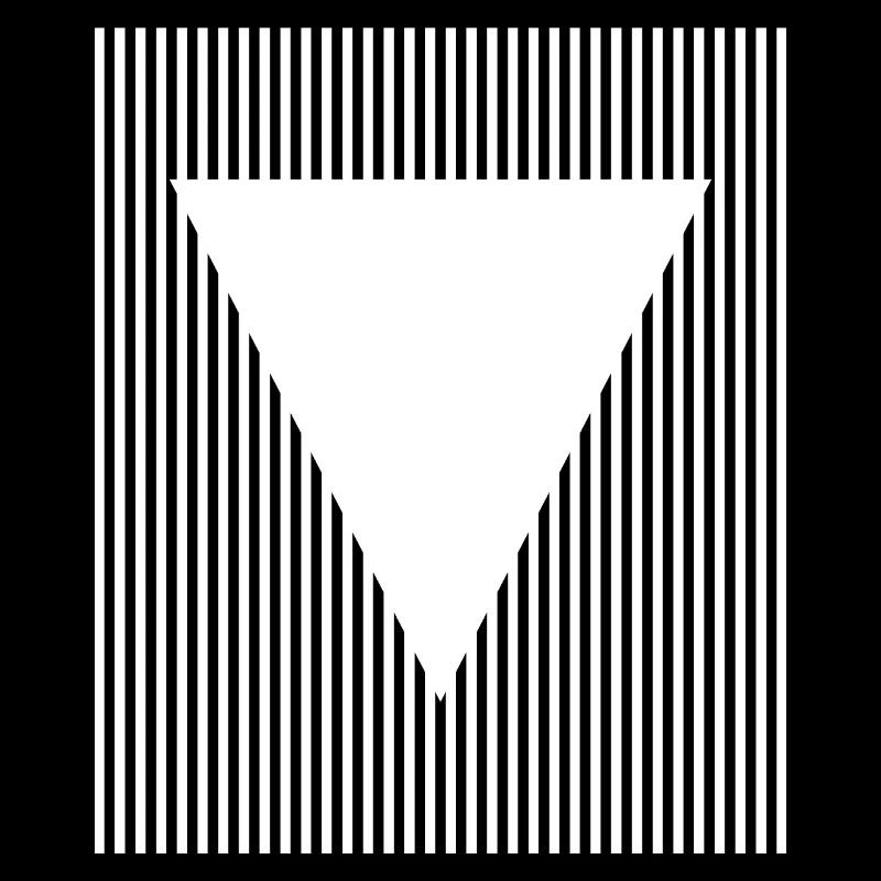 triangle and lines geometric design