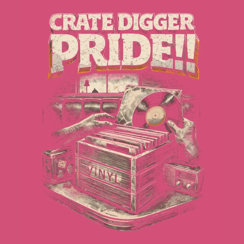 Disques vinyles de collection Fierté de Crate Digger