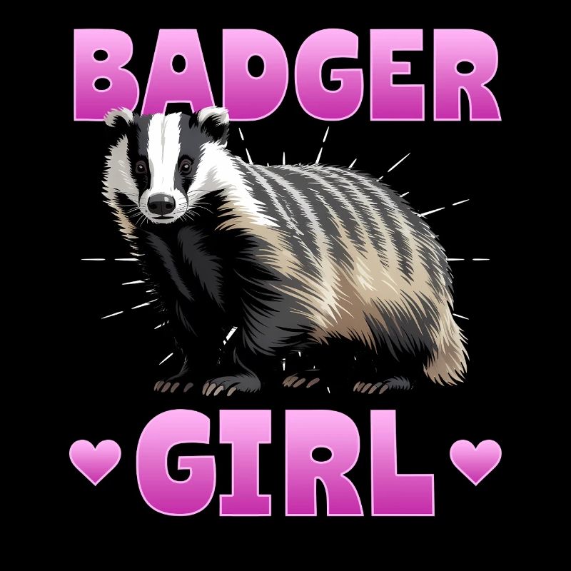 Funny Animal Badger