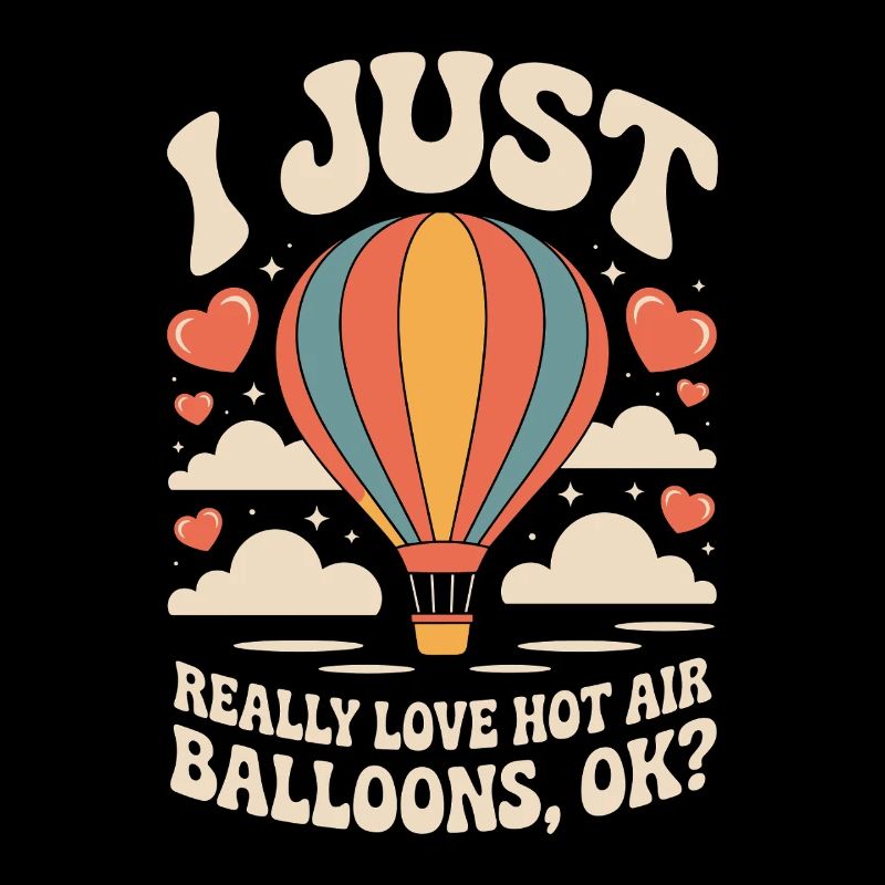 Ballonliebe am Himmel