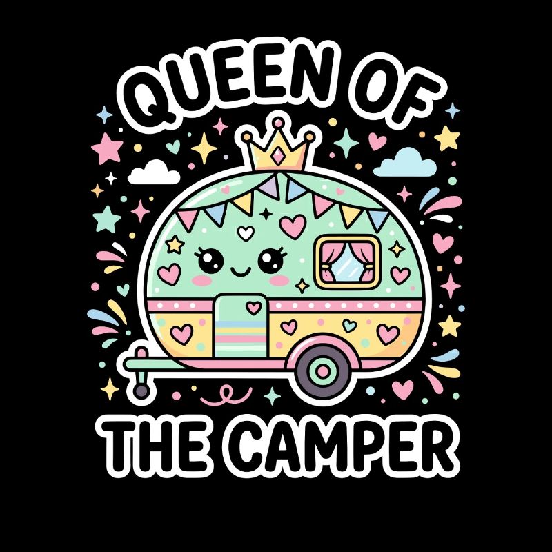 Reine du Camping-caravane Pastel