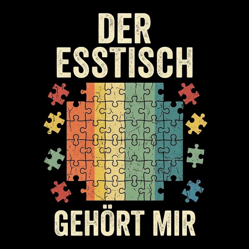 Der Esstisch Gehört Mir Puzzle Vintage