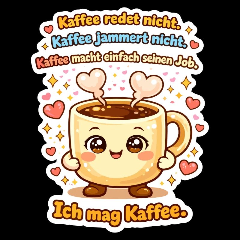 Ich Mag Kaffee Redet Nicht Becher