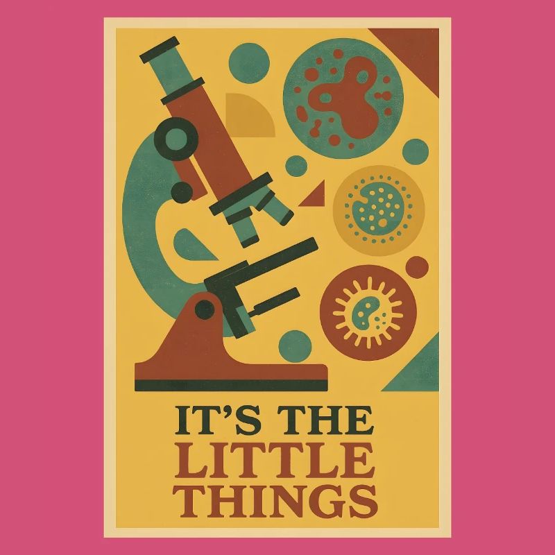Les Petites Choses | Microscope de microbiologie