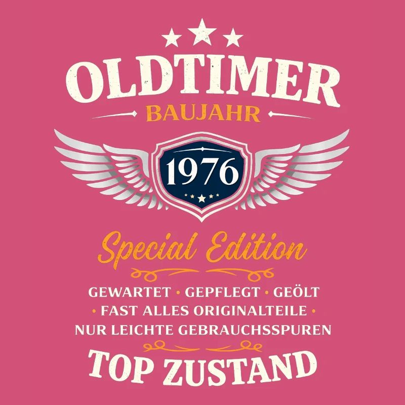 50. Geburtstag Geschenk Mann Oldtimer Vintage 1976