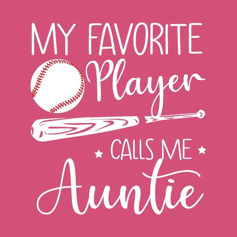 Joueuse préférée de la tante de baseball