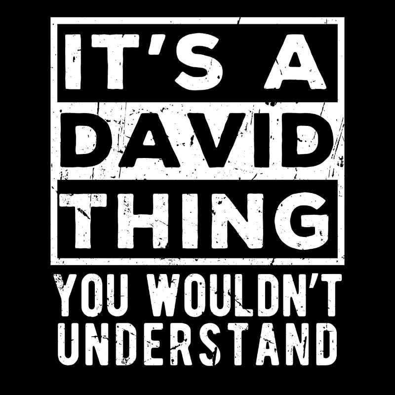 C’est une affaire de David que tu ne comprendrais pas