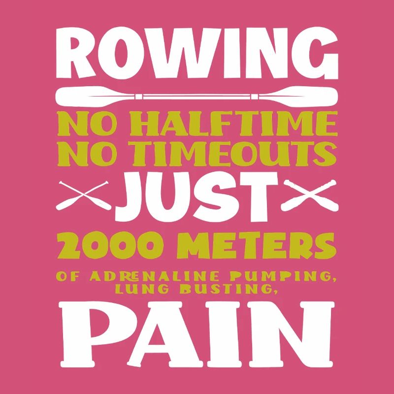 Aviron 2000 m Douleur