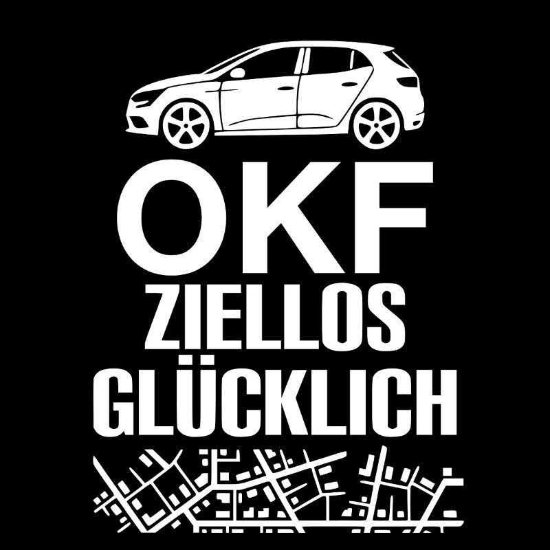 OKF Kontrollfahrt im Ort Dorf Ziellos Glücklich