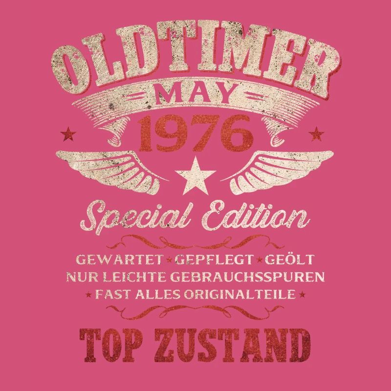 50. Geburtstag Geschenk Mann Oldtimer Mai 1976