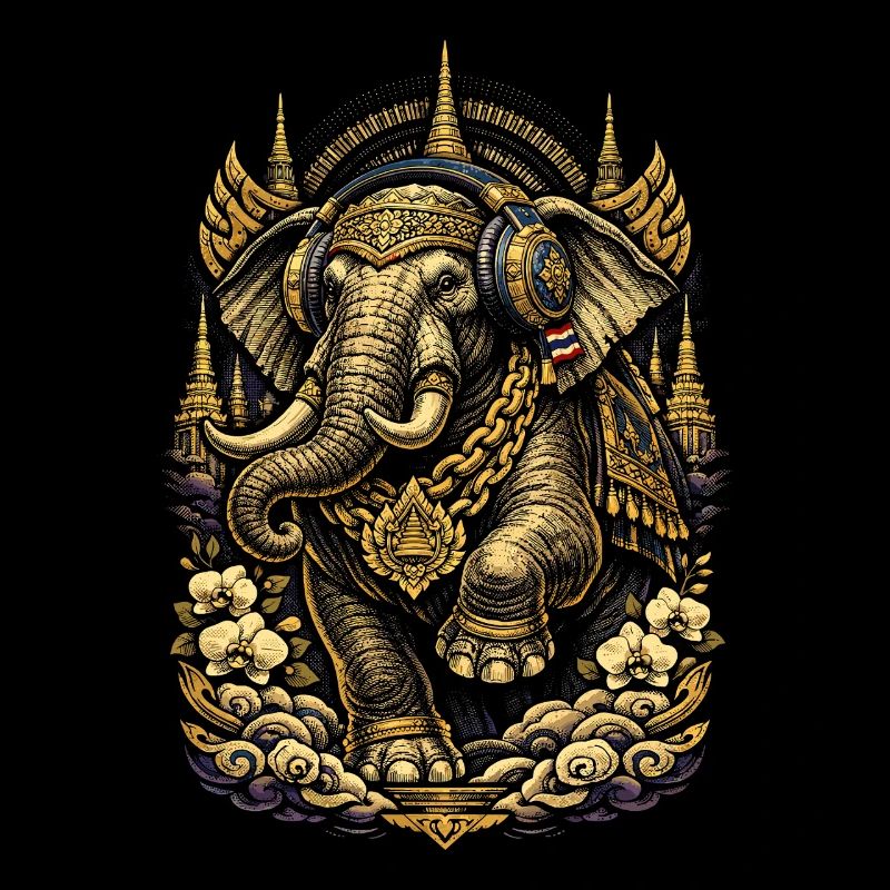 Éléphant de la Fierté Thaïlandaise