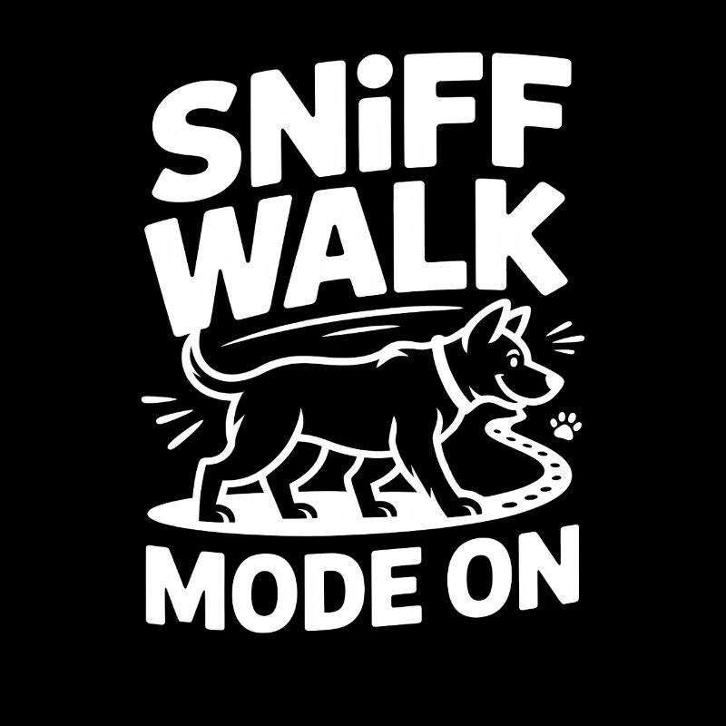 Sniff Walk Mode On Hund Nasenarbeit Spaß